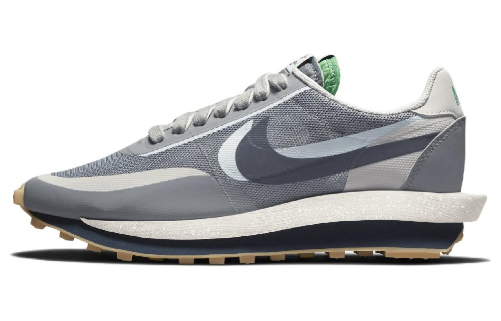 Nike Ld Waffle Sacai Clot Kiss Of Death 2 Cool Grey