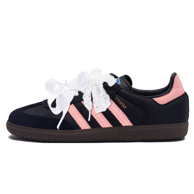 Adidas Originals SAMBA OG Low Top Skateboard Shoes Unisex Pink