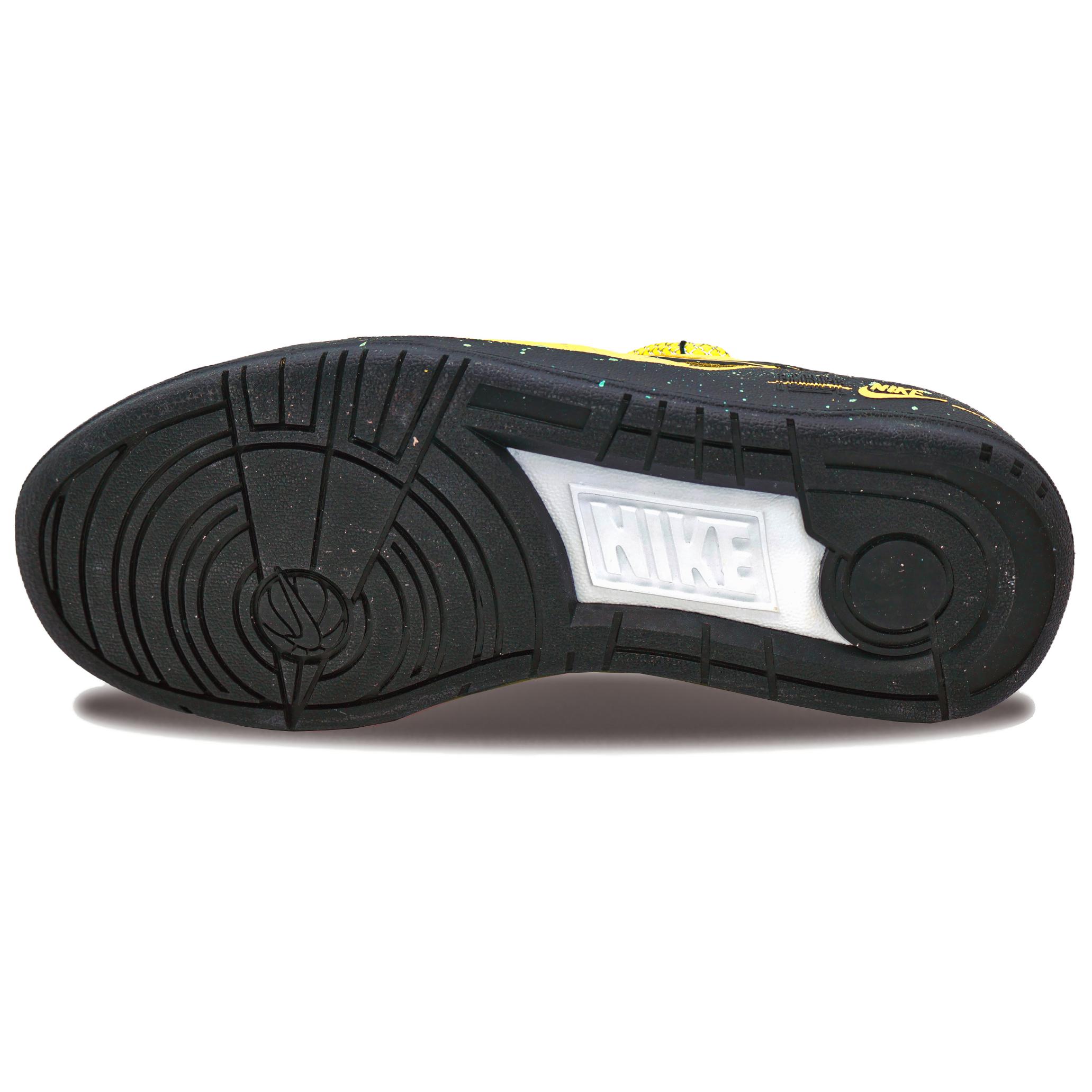 Nike Full Force Dark Night Iridescent Cushioning, Wear Resistant Low Top Skateboard Shoes Unisex Yellow купить в интернет-магазине Yoocart с быстрой доставкой по России.