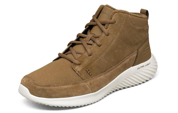 Skechers Go Walk Boots 'Tan White' Women's