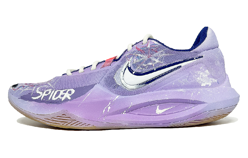 Nike Precision 6 Cushioning, Slip Resistant, And Abrasion Resistant Low Top Basketball Shoes Unisex Blue