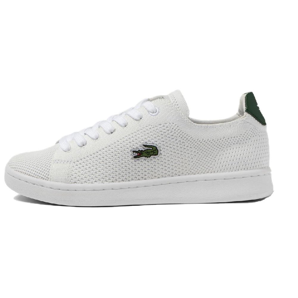 LACOSTE Carnaby Low-Top Skateboard Shoes Women's White