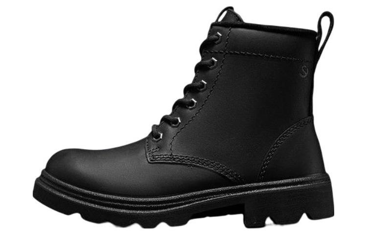 Ecco Leather New Collection Short Martin Boot Women's Black