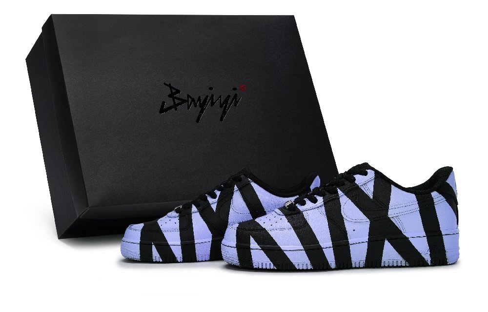 Nike Air Force 1 Skateboard Shoes Unisex Low top Blue