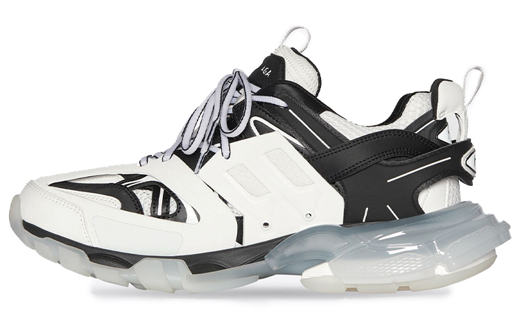 Balenciaga Track Clear Sole White Black