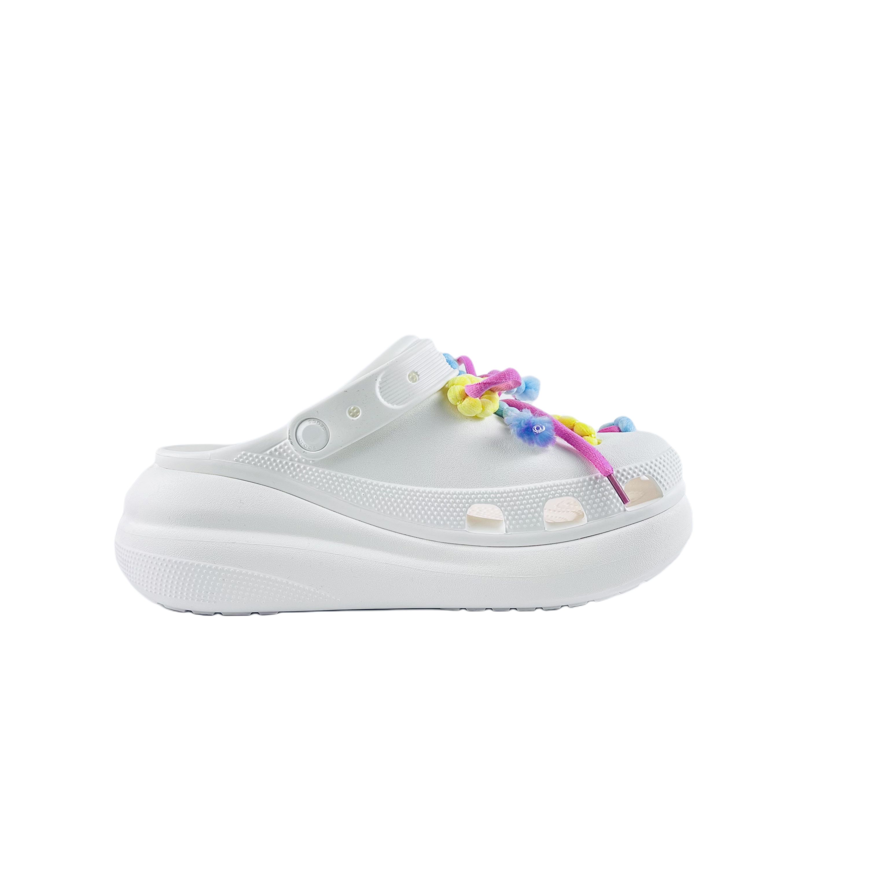 Crocs Crush Clog Clogs Unisex White купить в интернет-магазине Yoocart с быстрой доставкой по России.