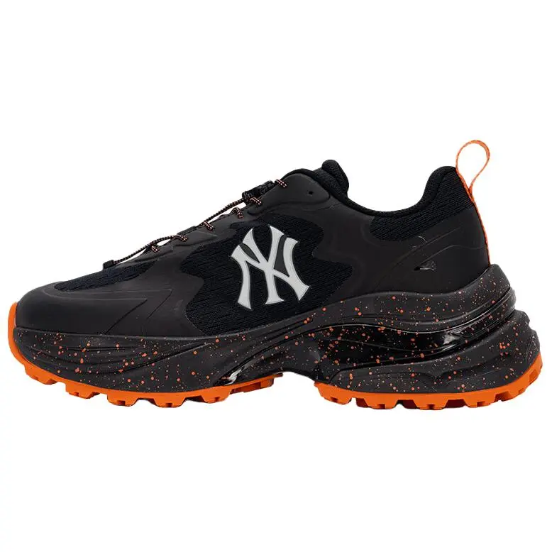 MLB Curve Runner Slip Resistant, Abrasion Resistant, Breathable Low top Casual Shoes Unisex Black