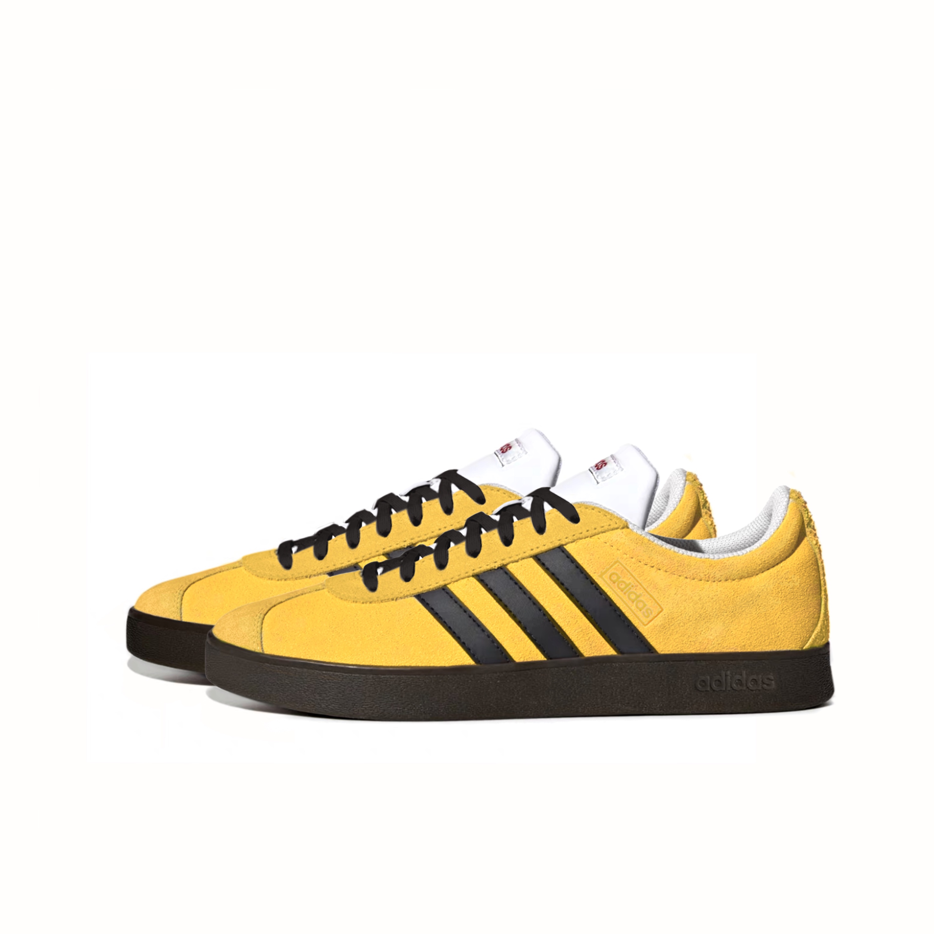 Adidas Neo Slip-Resistant Cushioning Wear-Resistant Low-Top Skateboard Shoes Unisex Yellow Black купить в интернет-магазине Yoocart с быстрой доставкой по России.