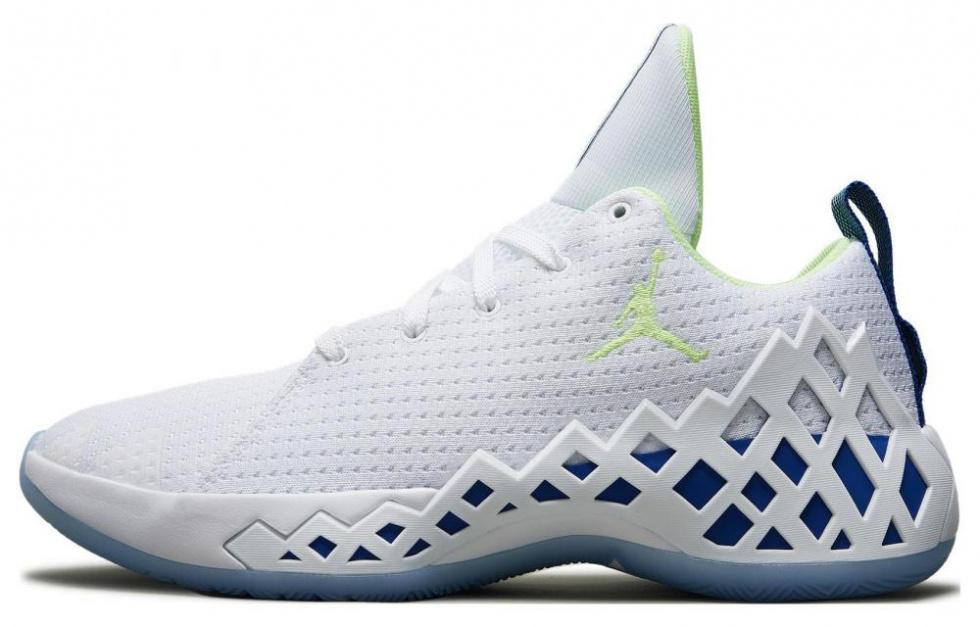 JORDAN Jumpman Diamond Low White Blue Green Men's