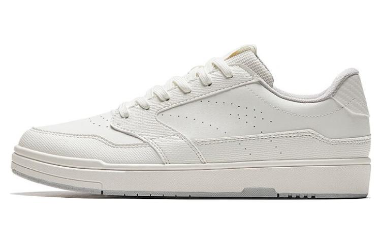 Anta Breathable Low-Top Skateboard Shoes Men's White