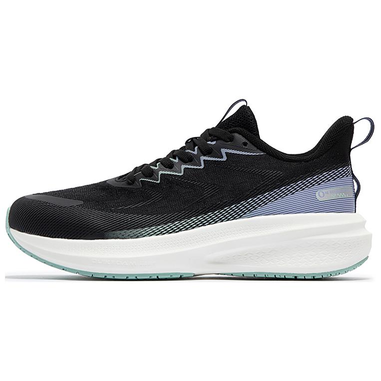 361° Wear-Resistant Low-Top Casual Running Shoes Women's Black