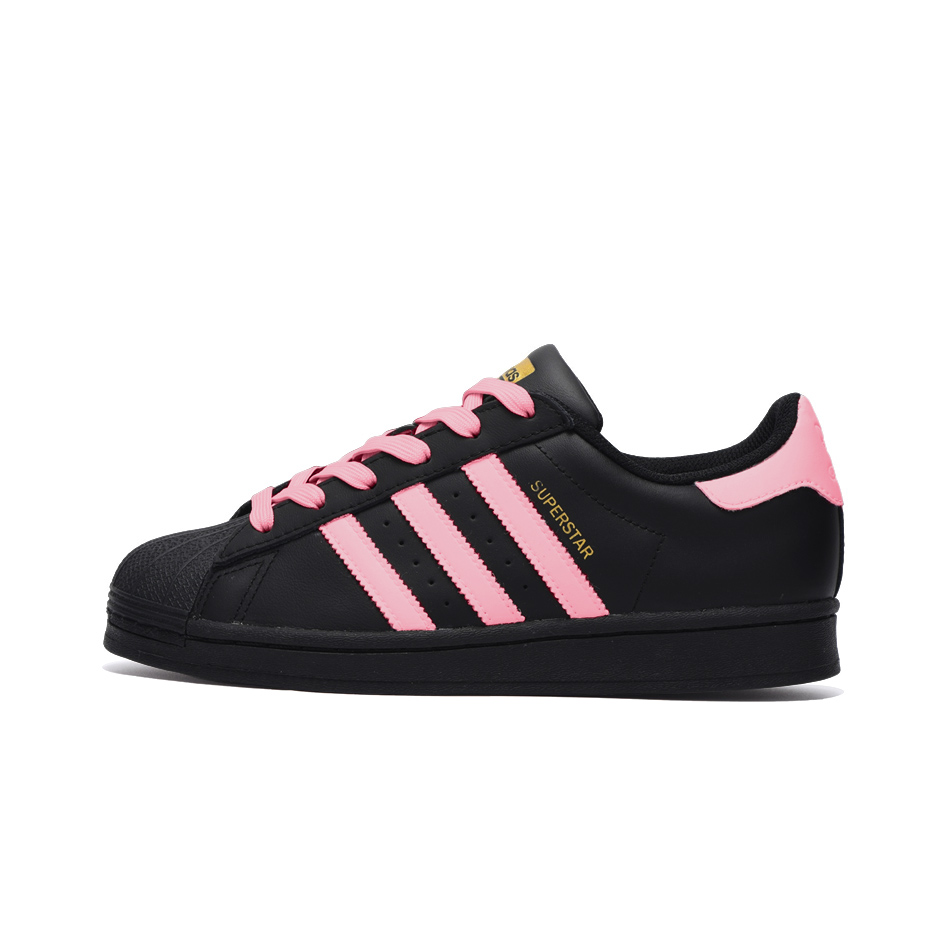Adidas Originals SUPERSTAR Anti Slip Wear Resistant Low Top Skateboard Shoes Unisex Black купить в интернет-магазине Yoocart с быстрой доставкой по России.