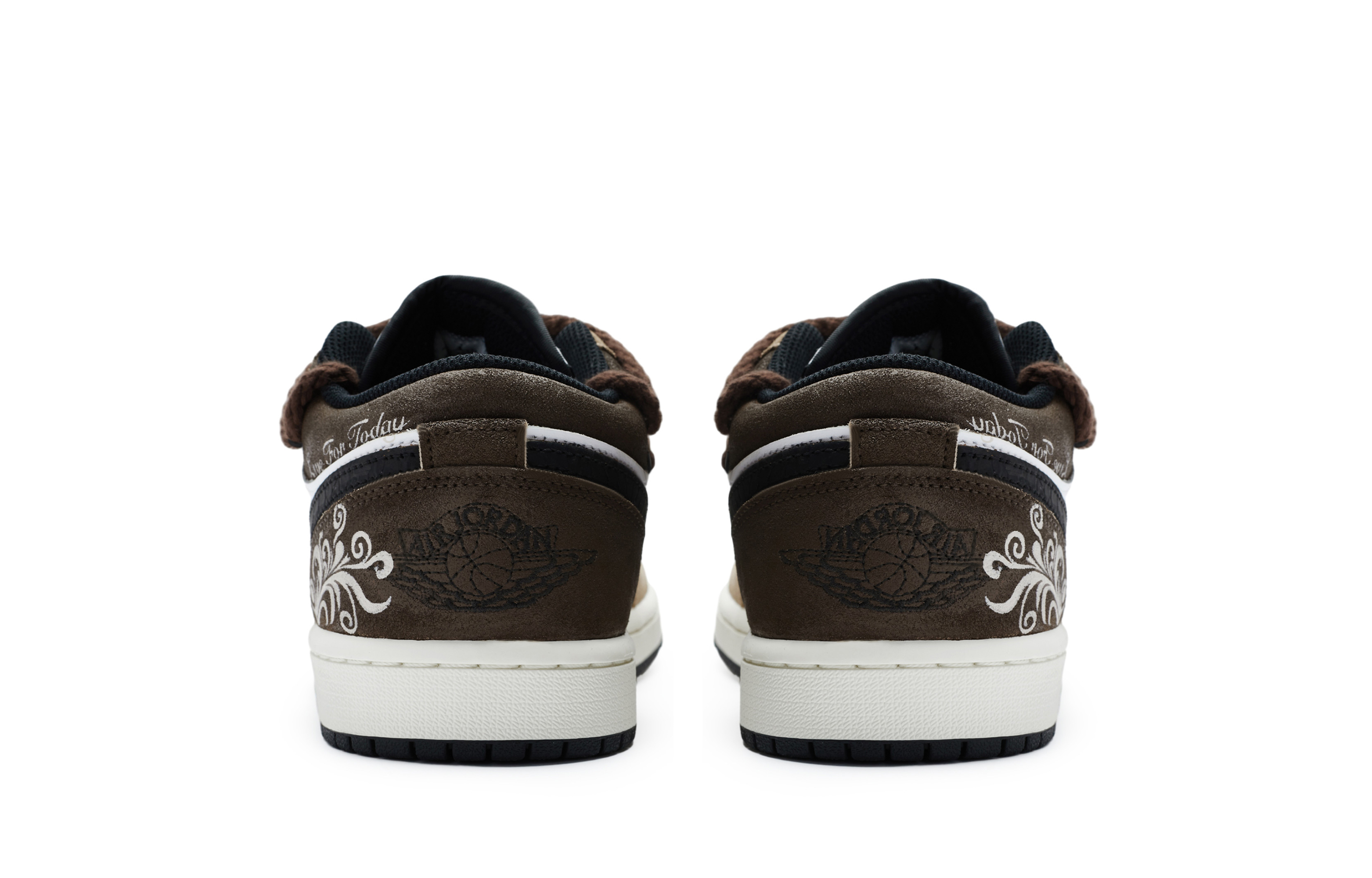 Jordan Air Jordan 1 Vintage Basketball Shoes Women's Low Top White