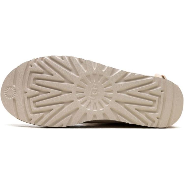 UGG Mini Bailey Warm And Wear-Resistant Short Snow Boots Women's Beige