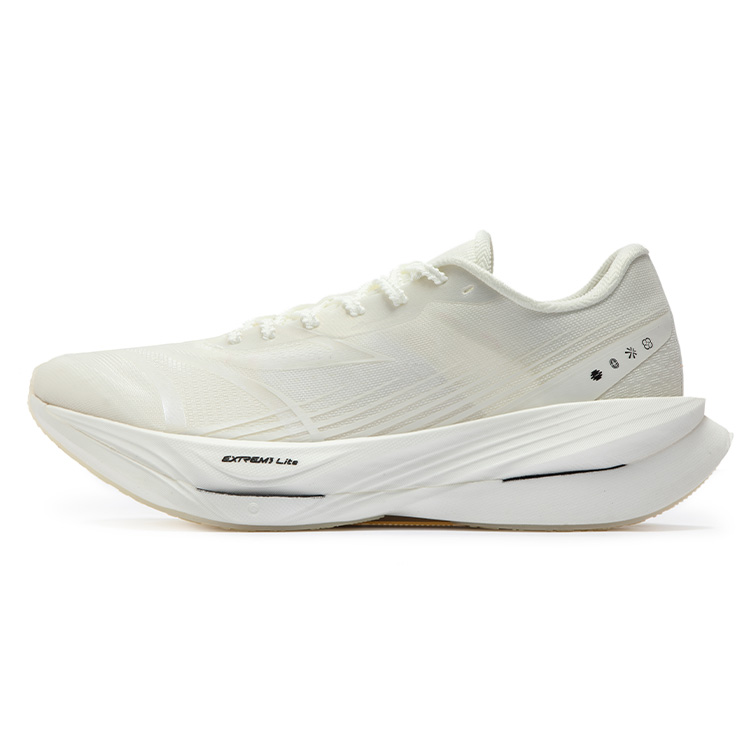 361° Flying B ET Cushioning Anti-Slip And Wear-Resistant Low-Top Casual Running Shoes Men's Feather White