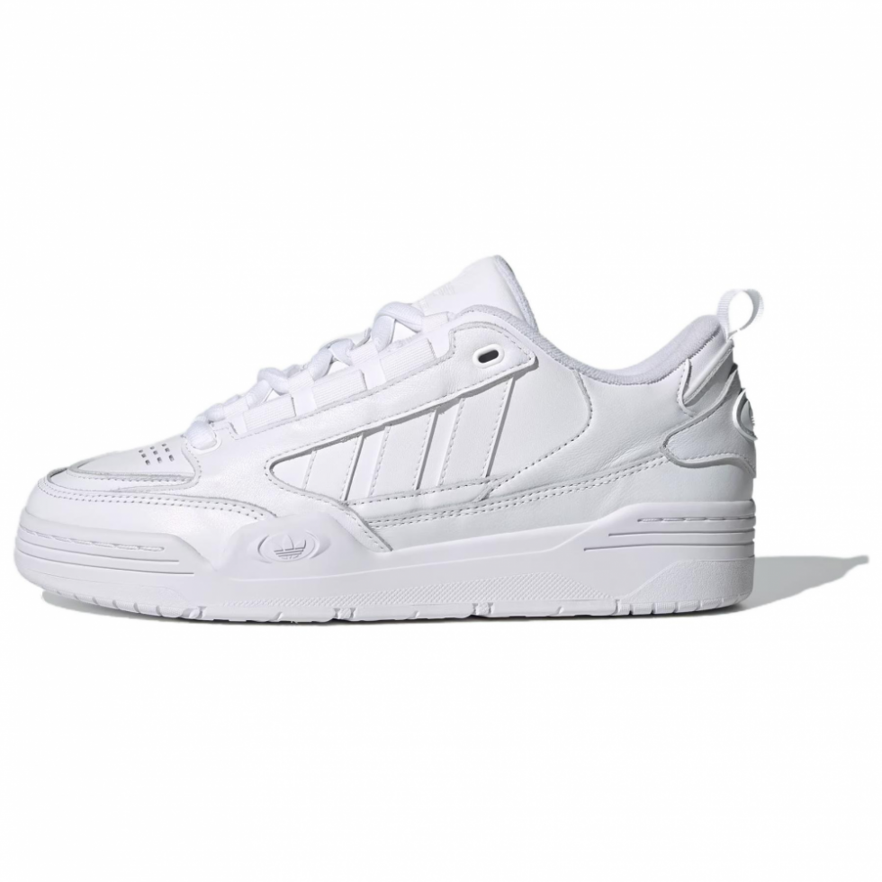 Adidas Originals Adi2000 Anti-Slip Wear-Resistant Low-Top Skateboard Shoes Unisex White