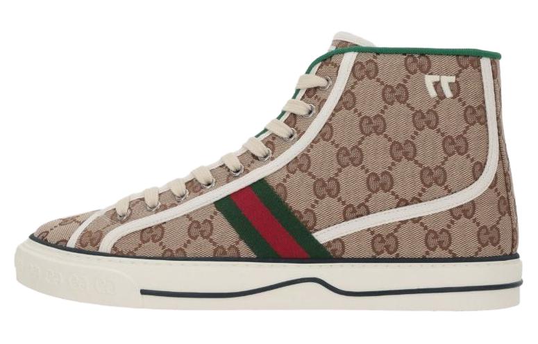 Gucci Tennis 1977 High 'Beige Ebony' купить в интернет-магазине Yoocart с быстрой доставкой по России.