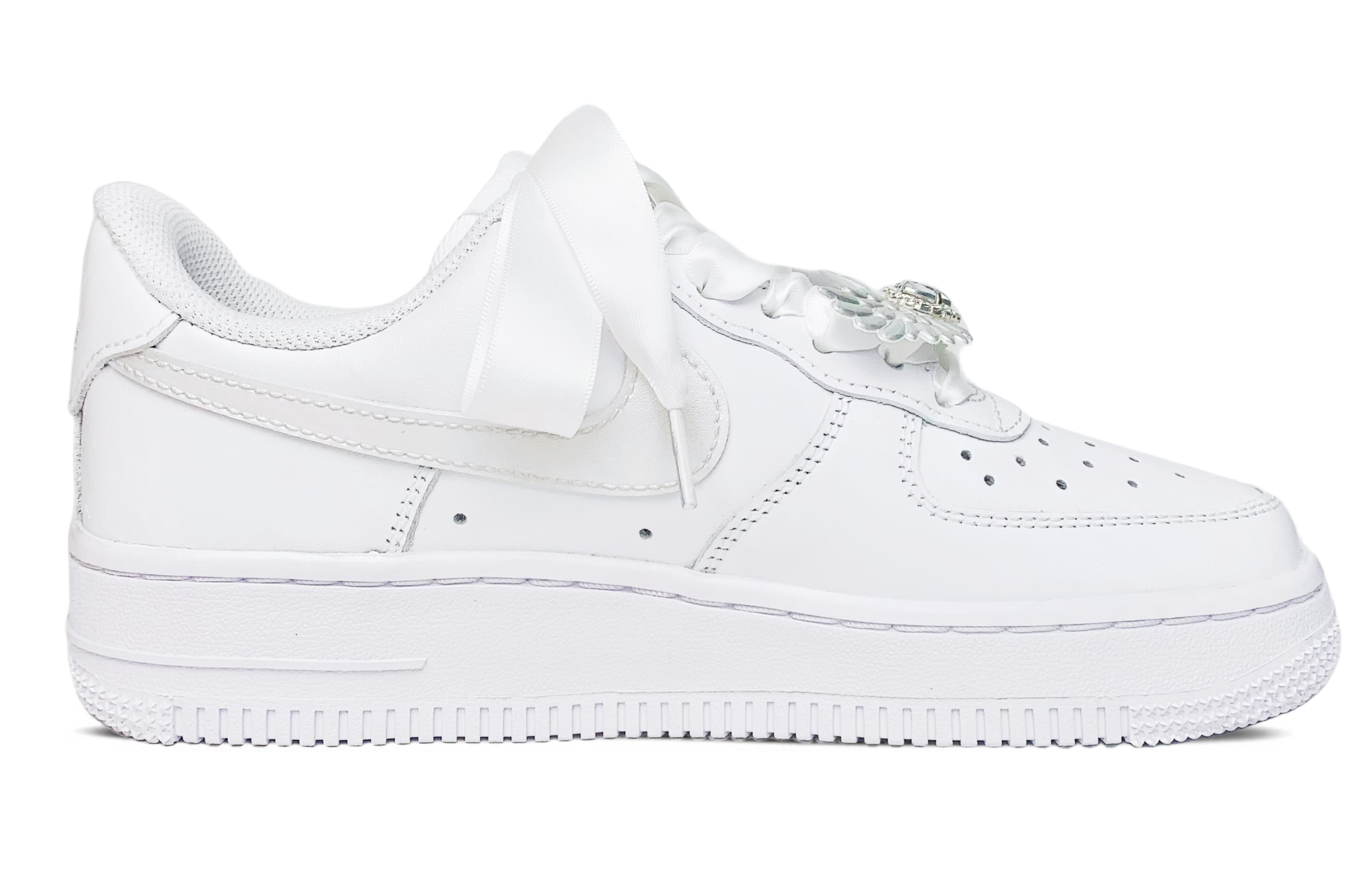 Nike Air Force 1 Low-Top Skateboard Shoes Women's Gray White купить в интернет-магазине Yoocart с быстрой доставкой по России.