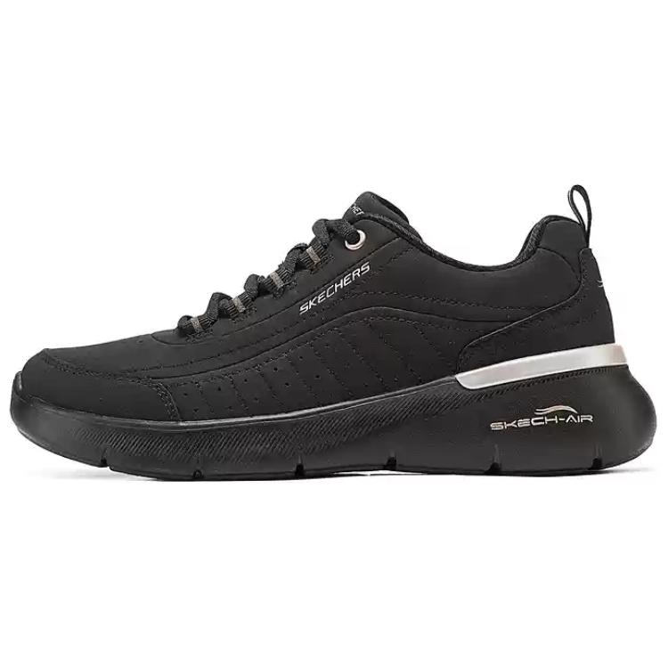 Skechers Sport Low Top Casual Shoes Women's Black Gold