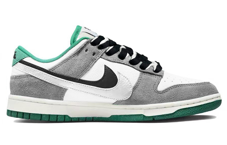 Nike Dunk Low Low-Top Skateboard Shoes Women's Gray White