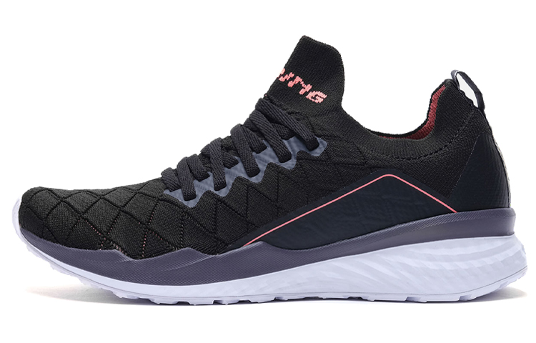 LiNing Cloud Five Generations Cushioned Anti-Slip And Wear-Resistant Lightweight Low-Top Running Shoes Women's Black