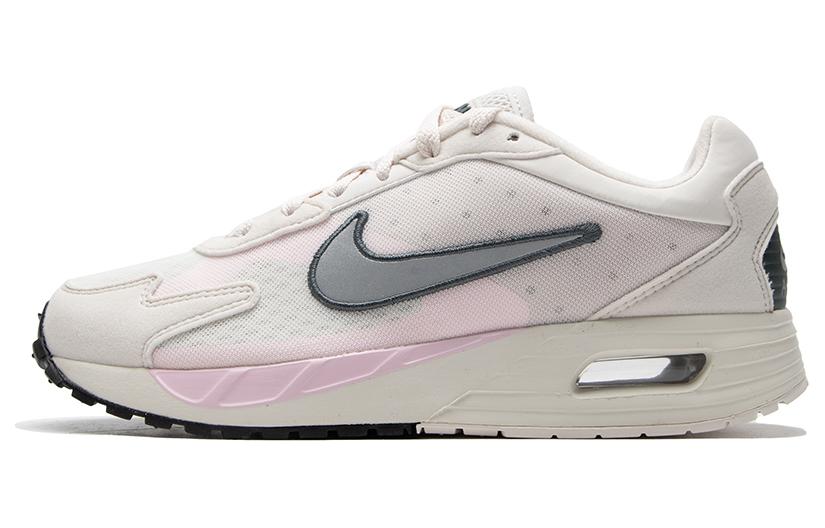 Nike Air Max SOLO Повседневная обувь Низкие кеды Бело-розовые Женские