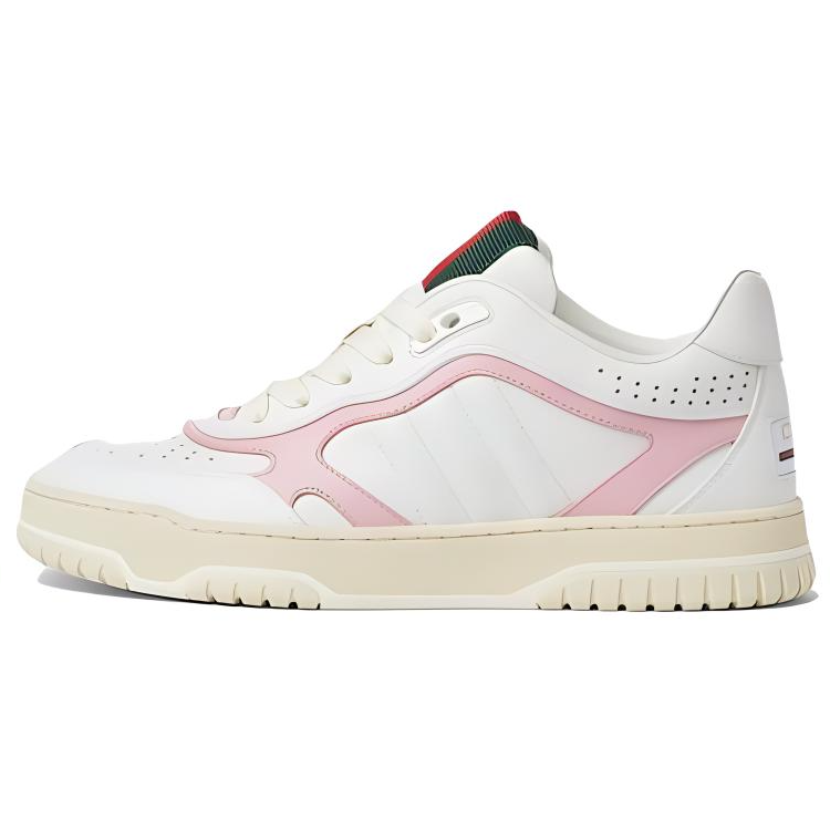 GUCCI Women's Re Web Sneaker 'White Pink' Women's