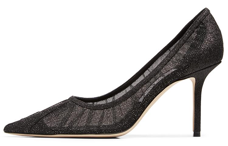 Jimmy Choo Love High Heels Women's Black