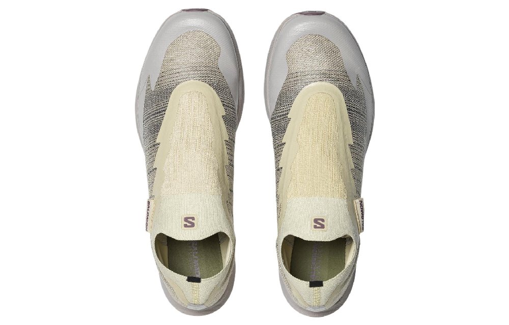 SALOMON Pulsar Advanced Anti Slip Wear Resistant Low Top Running Shoes Unisex Beige