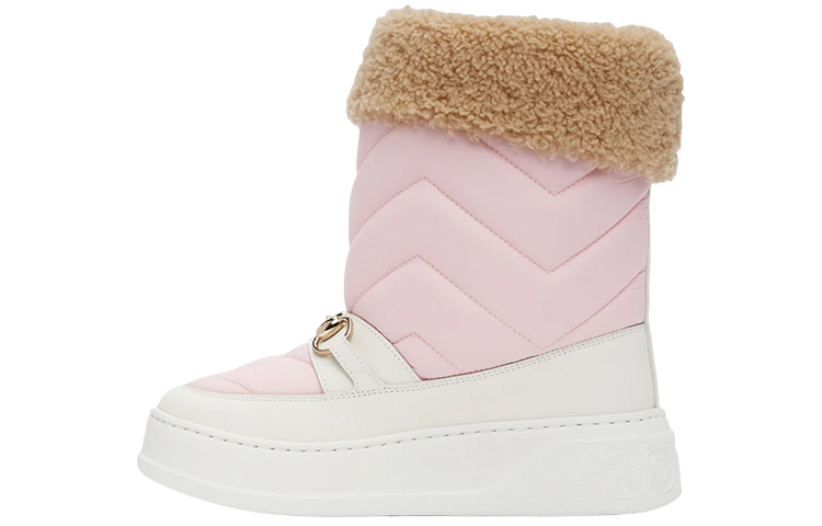 GUCCI Ankle Boots Women's Pink