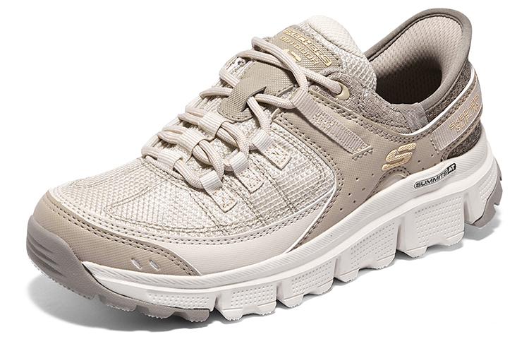 Skechers Summits AT Cushioned Wear-Resistant Supportive Lightweight Low-Top Casual Running Shoes Women's White
