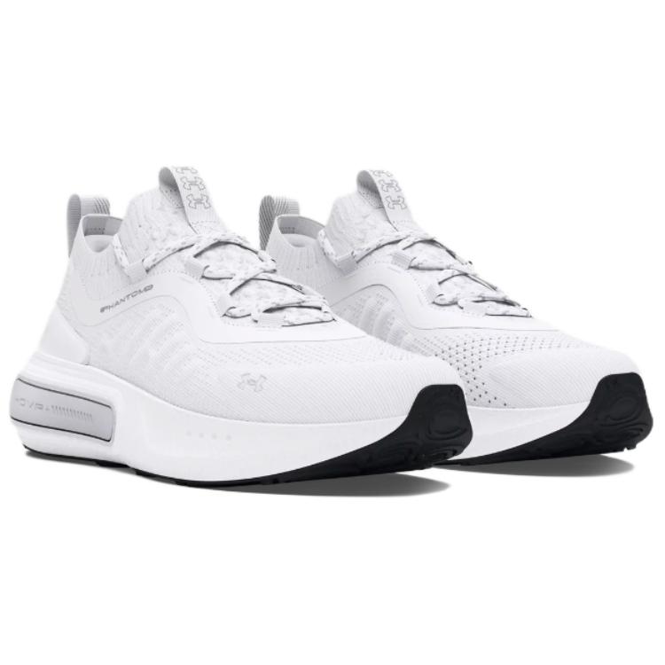 Under Armour Anti-Slip Wear-Resistant Low-Top Casual Shoes Men's White