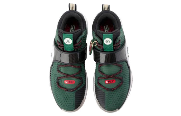LINING WOW 6 Basketball Shoes Men's Low top Green/Black/Red купить в интернет-магазине Yoocart с быстрой доставкой по России.
