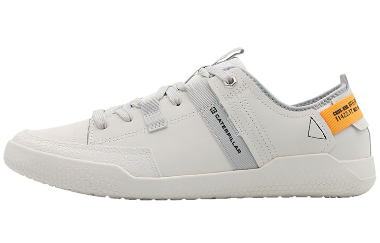 CAT Hextough Slip Resistant Low Top Sports Casual Shoes Unisex White