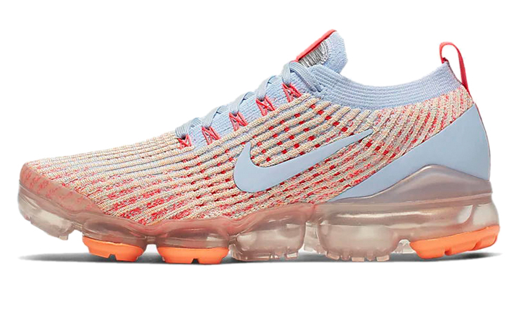 Nike Air VaporMax Flyknit 3 Hydrogen Blue Orange Pulse Women's