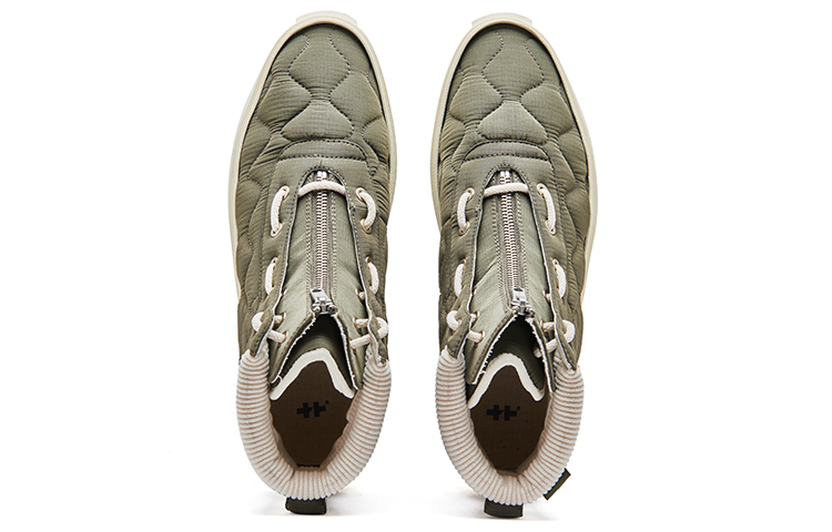 EQLZ EQUALIZER FAULT HI Abrasion Resistant Slip Resistant Low Top Skateboard Shoes Unisex Army Green Misprint
