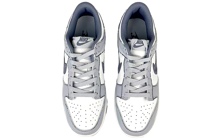 Nike Dunk Anti-Slip Wear-Resistant Low-Top Skateboard Shoes Men's Gray White купить в интернет-магазине Yoocart с быстрой доставкой по России.