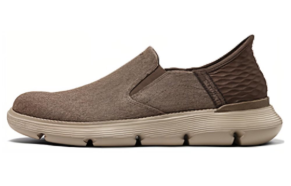 Skechers Cushioning Lightweight Low Top Casual Shoes Men's Brown