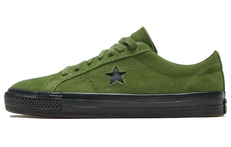 Converse One Star Pro Retro Low Tops Casual Skateboarding Shoes Unisex Green