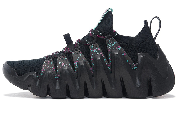 LiNing Shock Absorbers With Slip Resistant And Abrasion Resistant Properties Low Top Casual Shoes Women's