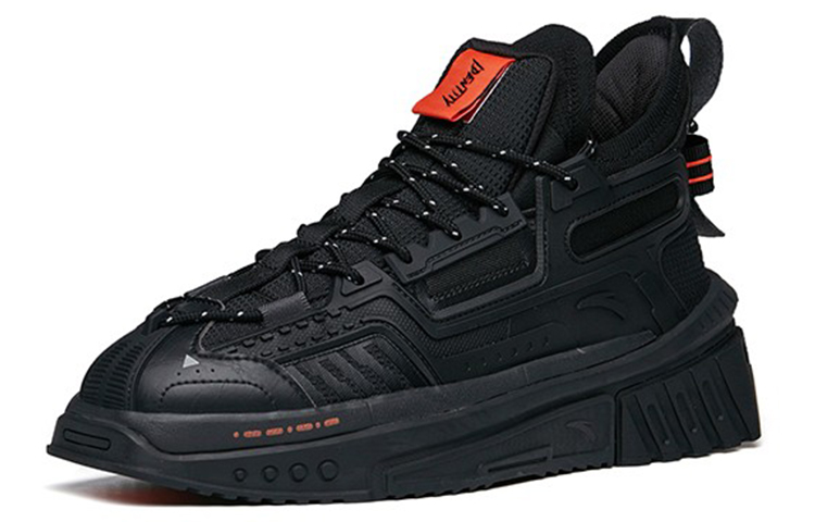 Anta Spy Pro Version Mid top Skateboard Shoes Men's Black Orange купить в интернет-магазине Yoocart с быстрой доставкой по России.