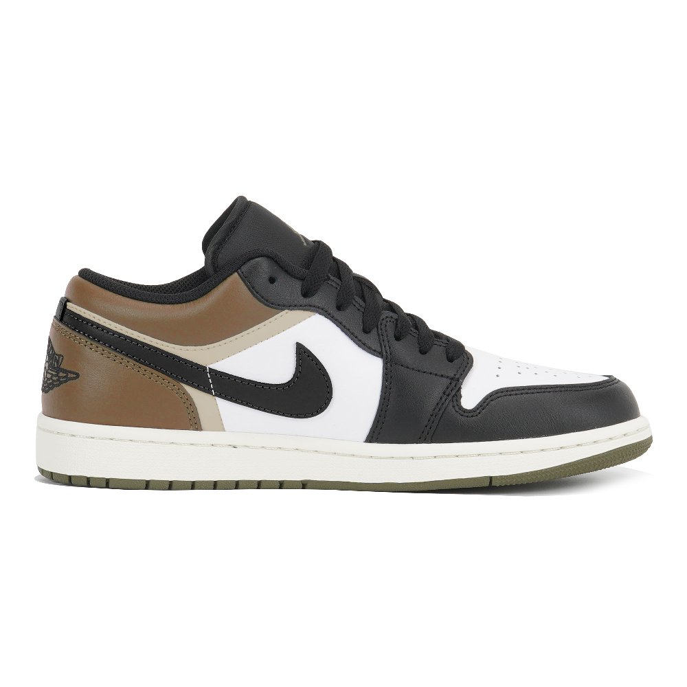 Jordan Air Jordan 1 Wear-Resistant Low-Top Vintage Basketball Shoes Unisex Coffee