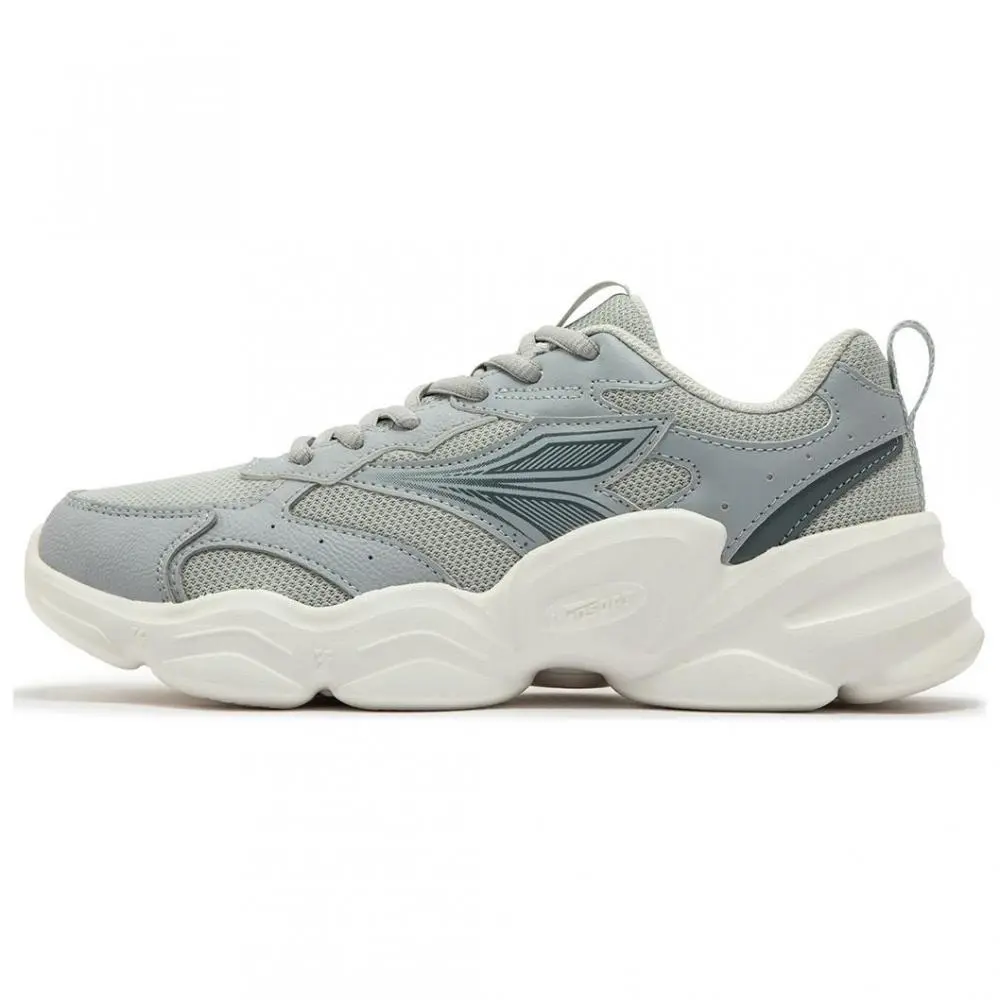 361° Cushioning Wear-Resistant Low-Top Casual Running Shoes Women's Gray