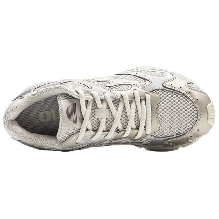 Mizuno Speed 2K Anti-Slip Wear-Resistant Low-Top Casual Running Shoes Unisex Ecru Silver купить в интернет-магазине Yoocart с быстрой доставкой по России.