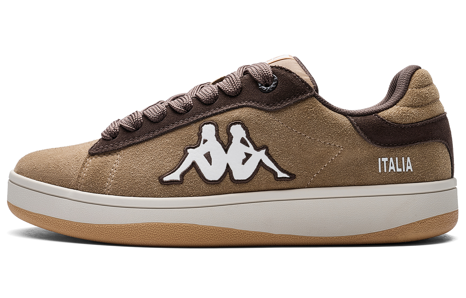 Kappa Back to Back Low top Skateboard Shoes Unisex Brown