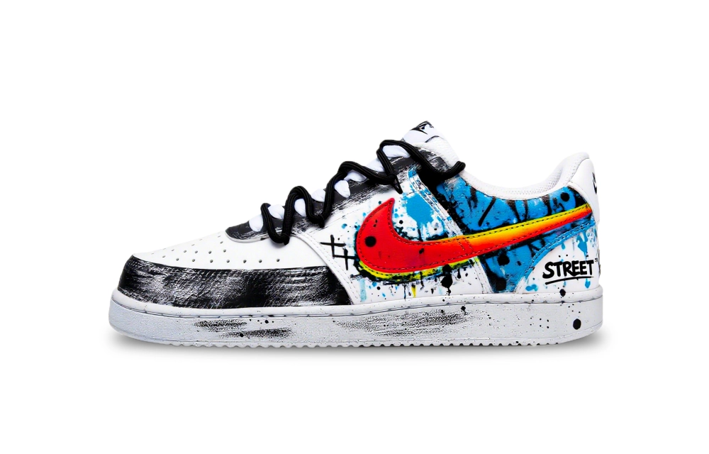 Nike Court Vision 1 Dream Cruise Shock Absorbers Slip Resistant Low top Skateboard Shoes Men's