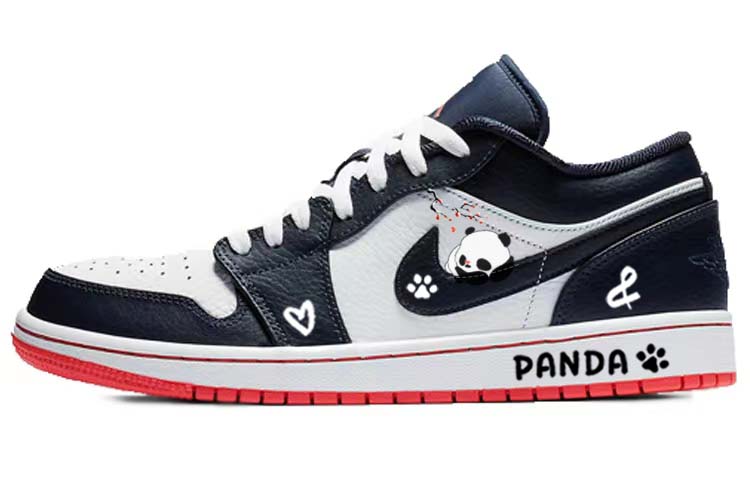 JORDAN Air JORDAN 1 Vintage Basketball Shoes Men Low Top Blue/White