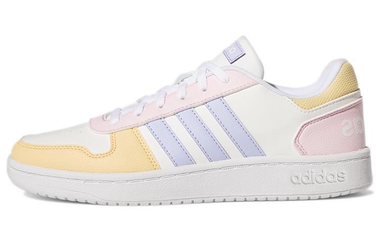 Adidas Neo Hoops 2.0 'White Yellow Pink' Women's