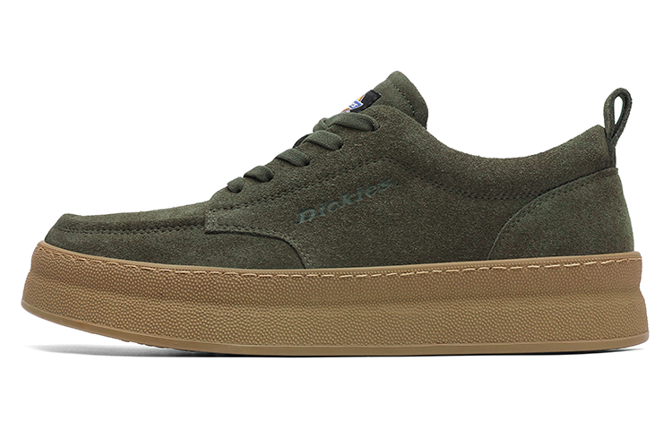 Dickies Anti Slip And Wear Resistant Height Increasing Low Top Skateboard Shoes Men's Green