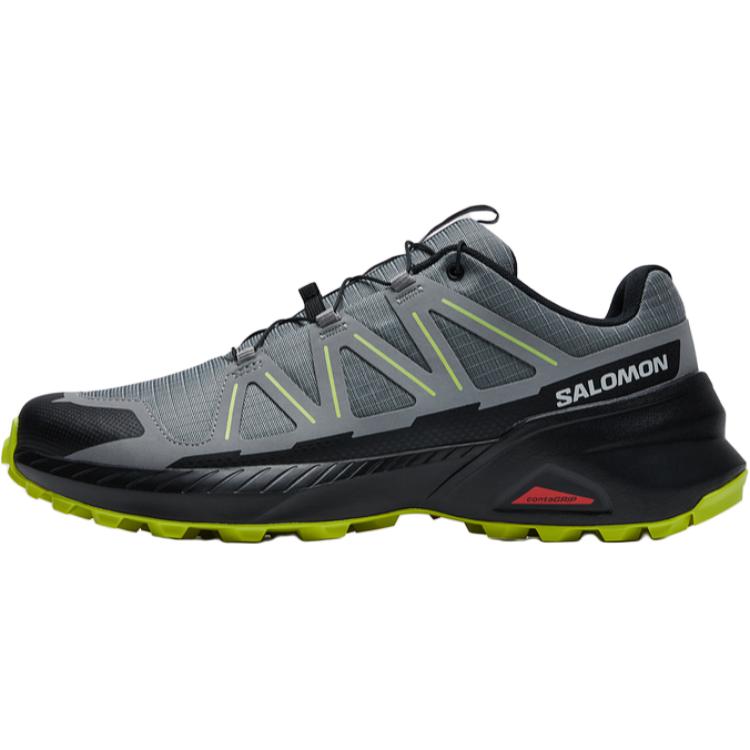 SALOMON Speedcross Peak Abrasion Resistant Breathable Low Top Outdoor Shoes Men's Gray